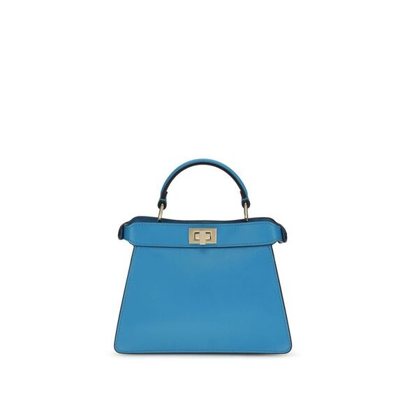 Fendi Handbags - Fendi Blue Calf Leather Bos Taurus Women's Handbag